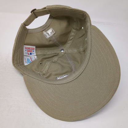 NY Yankees MLB New Era 1999 Champions Beige Baseball Cap Hat Slideback Vintage