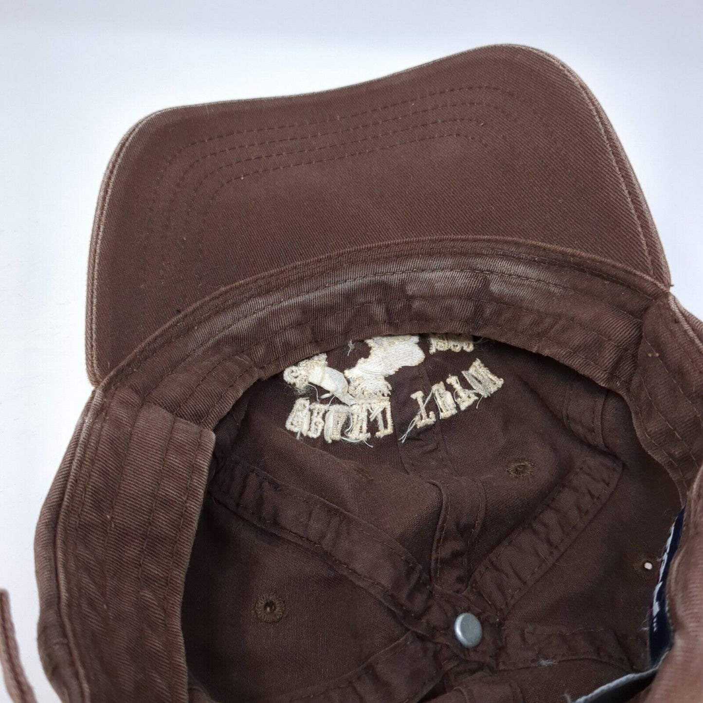 Grand Teton National Park Slideback Hat Brown One Size Embroidered Titan