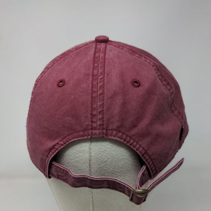 Montana Slideback Hat Red One Size Adjustable Embroidered Legacy
