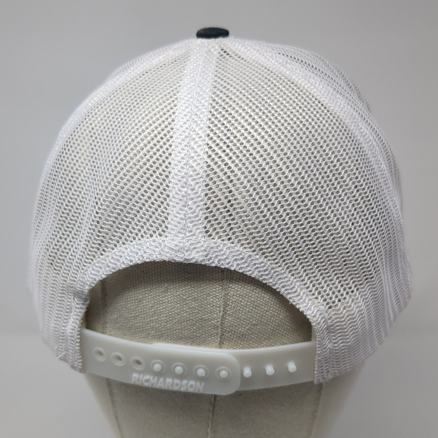 Katmai Snapback Trucker Hat Black One Size Adjustable Mesh Back Richardson