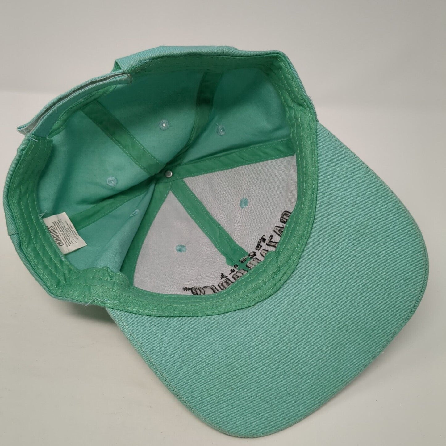 Cazadores Tequila Strapback Hat Blue One Size Adjustable Embroidered