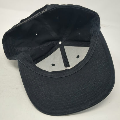 Jägermeister Snapback Black Hat One Size Structured Embroidered Stag Logo
