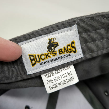 Buck's Bags Baseball Cap Gray One Size Idaho Farm Bureau Insurance Logo Hat