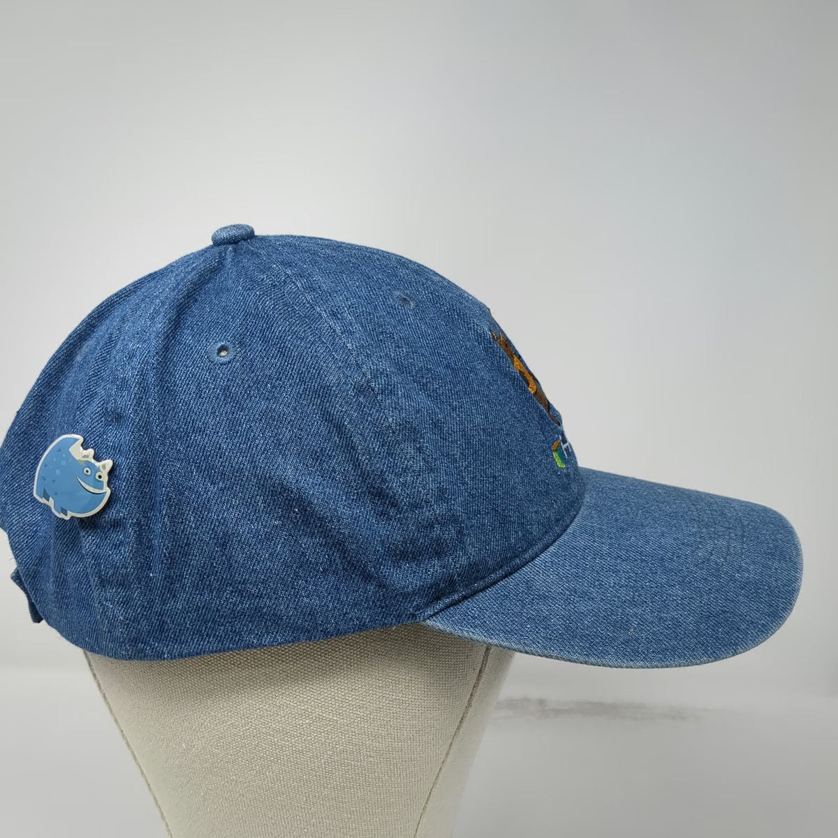 Baseball Cap Blue One Size i-Ready Curriculum Associates Denim Strapback Hat