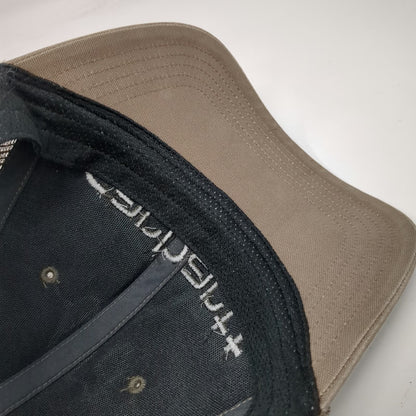 Carhartt Trucker Hat Brown One Size Mesh Back Snapback Embroidered Logo Work Cap