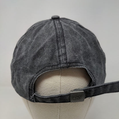 David & Young Women's Slideback Hat Gray Size OSFM Blank 100% Cotton