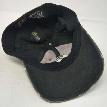 Bio-Domes Orange County Choppers Baseball Cap Green Black Camo One Size Hat Flex