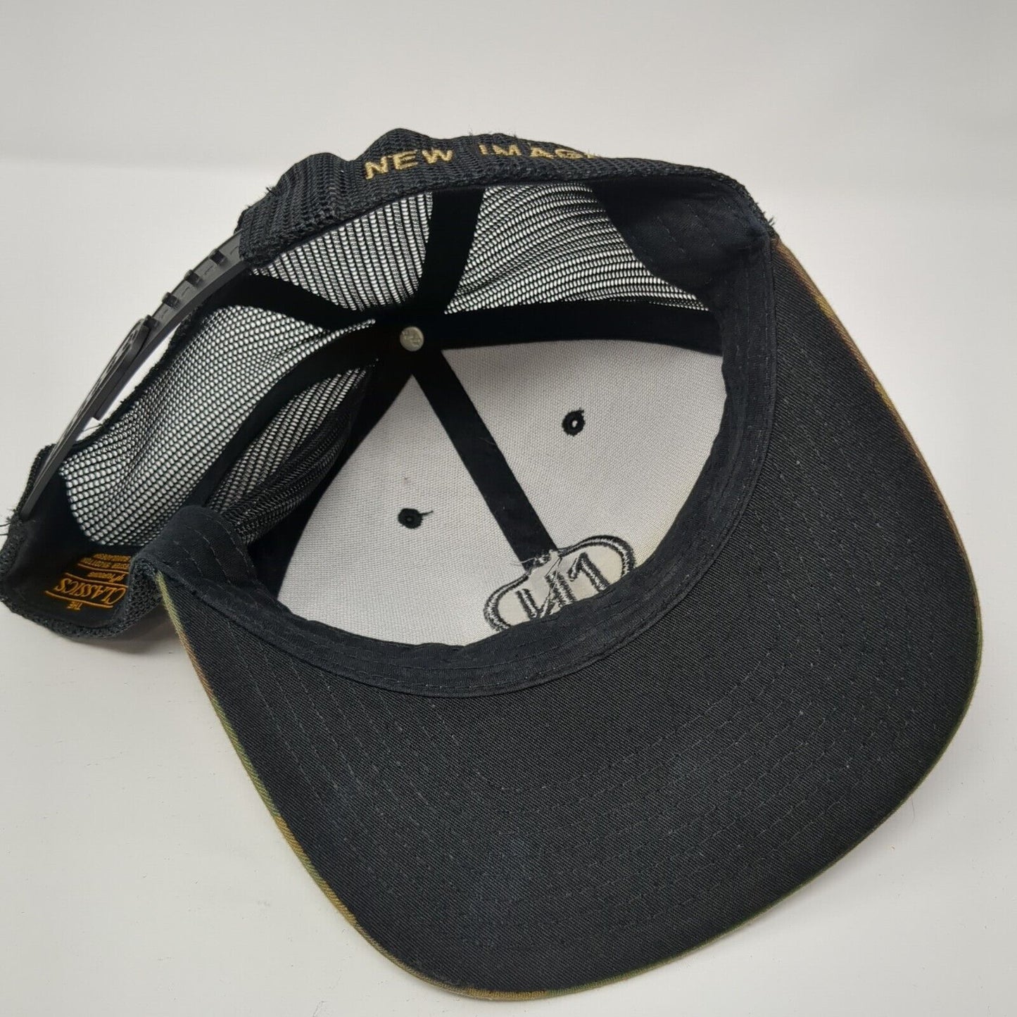 New Image Snapback Trucker Hat Camouflage OS Adjustable Embroidered Yupoong