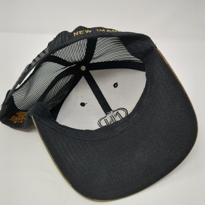 New Image Snapback Trucker Hat Camouflage OS Adjustable Embroidered Yupoong