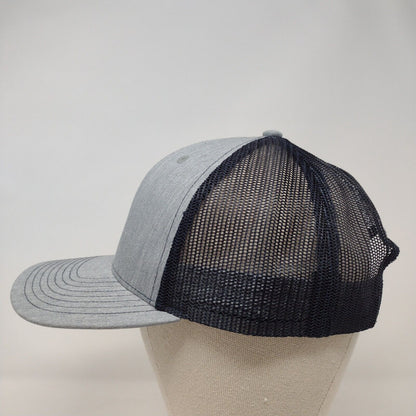 Idaho FNT Snapback Mesh Back Trucker Hat Gray OSFA Embroidered Adjustable