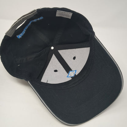 AE Air Elite Network Strapback Hat Black One Size Adjustable Embroidered