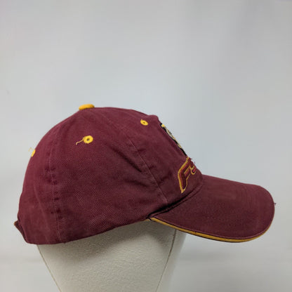 FSU Florida State University Strapback Hat Red Embroidered Logo Adjustable NCAA