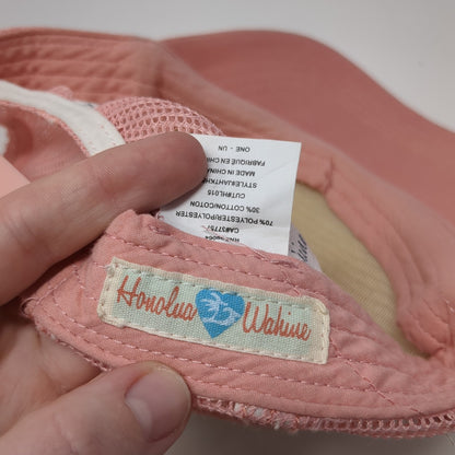 Hawaii Snapback trucker Hat Multicolor OS Adjustable Mesh Back Honolua Wahine