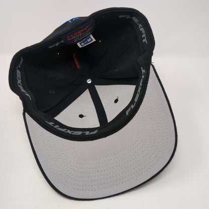 Nova Home Loans 16 Fitted Hat Black Medium Embroidered Flexfit Yupoong