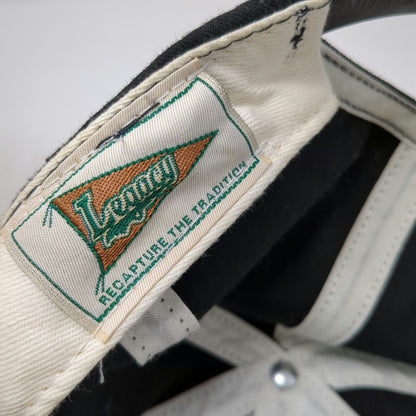 Lenny Snapback Black One Size MIT Sloan Embroidered Hat Green Underbrim USA