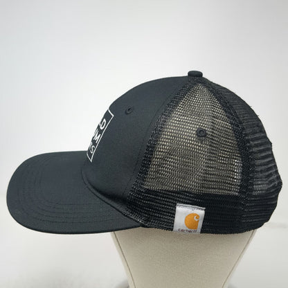 Carhartt Trucker Hat Black One Size Wild Plum Events Mesh Back Snapback