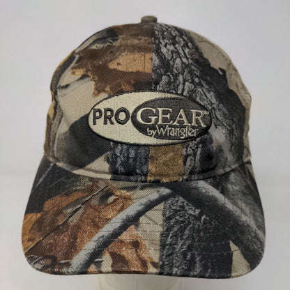 Pro Gear by Wrangler Men's Slideback Camo Hat Multicolor OSFA Embroidered Logo