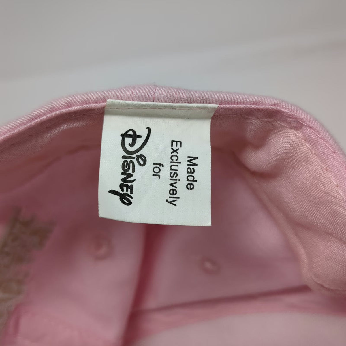 Disney Beauty and the Beast Broadway Musical Pink Hat One Size Baseball Cap