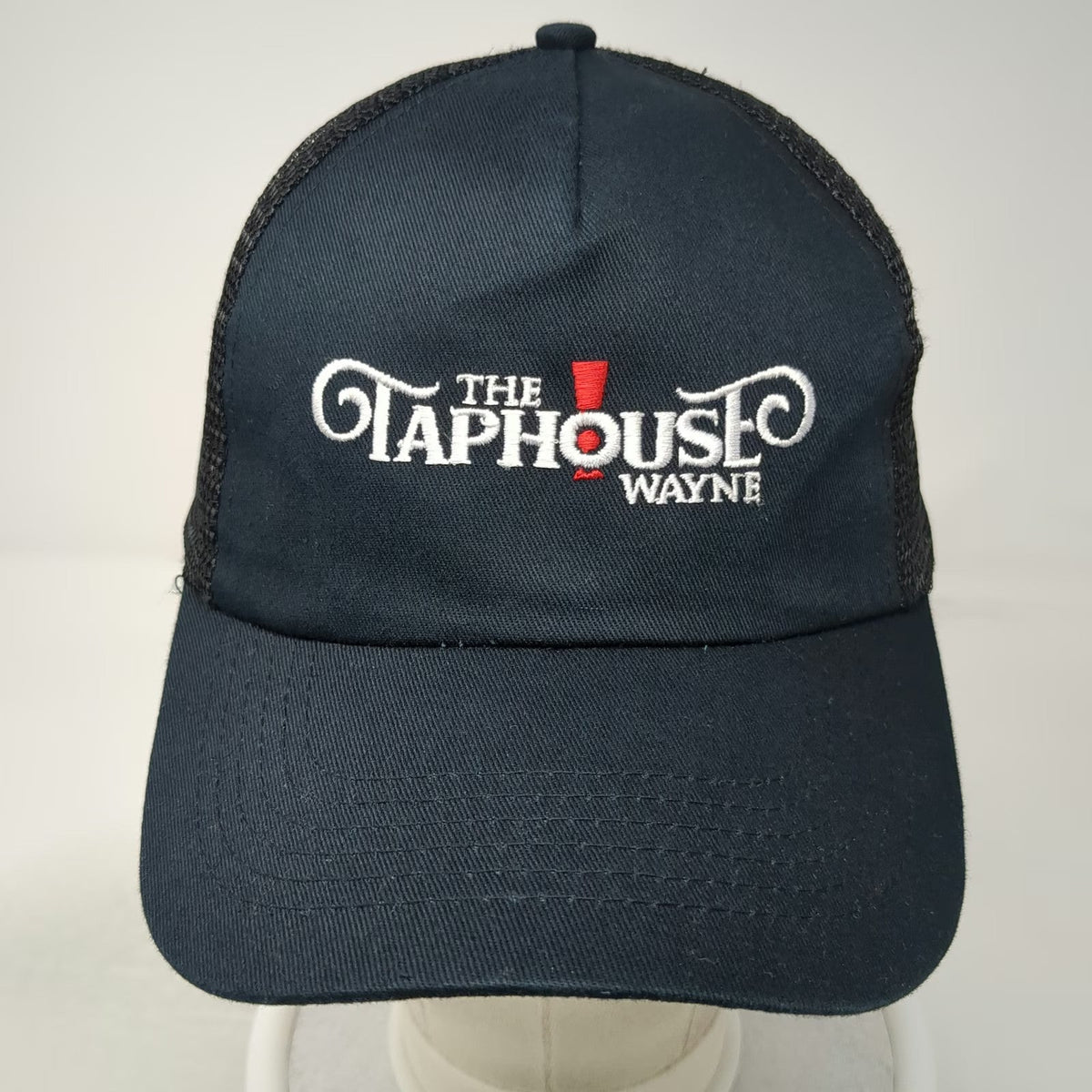 Hit Wear Trucker Hat Black One Size The Taphouse Wayne Mesh Back Snapback Cap