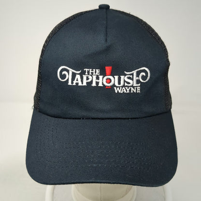 Hit Wear Trucker Hat Black One Size The Taphouse Wayne Mesh Back Snapback Cap