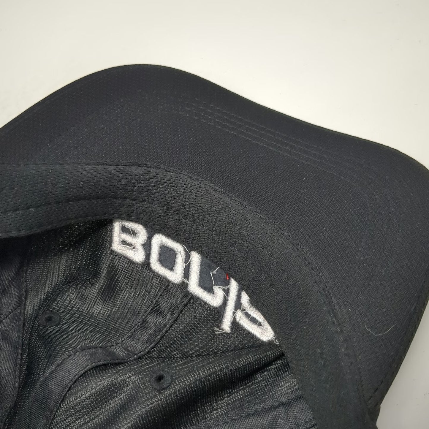 Borla Baseball Cap Black One Size Strapback Performance Polyester Exhaust Hat