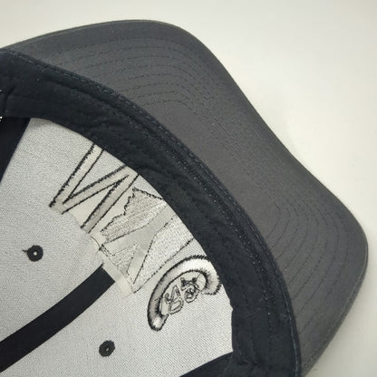 Yupoong Trucker Hat Gray One Size NYC Arizona 2019 Mesh Back Snapback Flat Brim