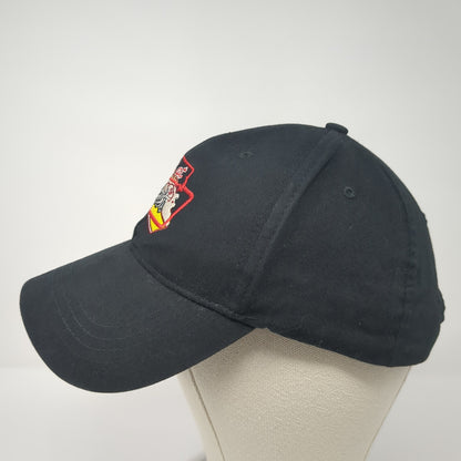 Eat At Joe's Strapback Hat Black One Size Solid Adjustable Cap America