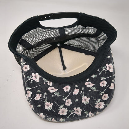 VANS Off The Wall Snapback Trucker Hat Multicolor One Size Floral Mesh Back