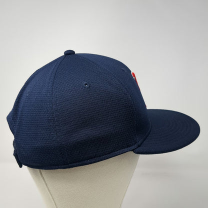 Boston Red Sox MLB OC Sports Baseball Cap Blue One Size Stitched Strapback Hat