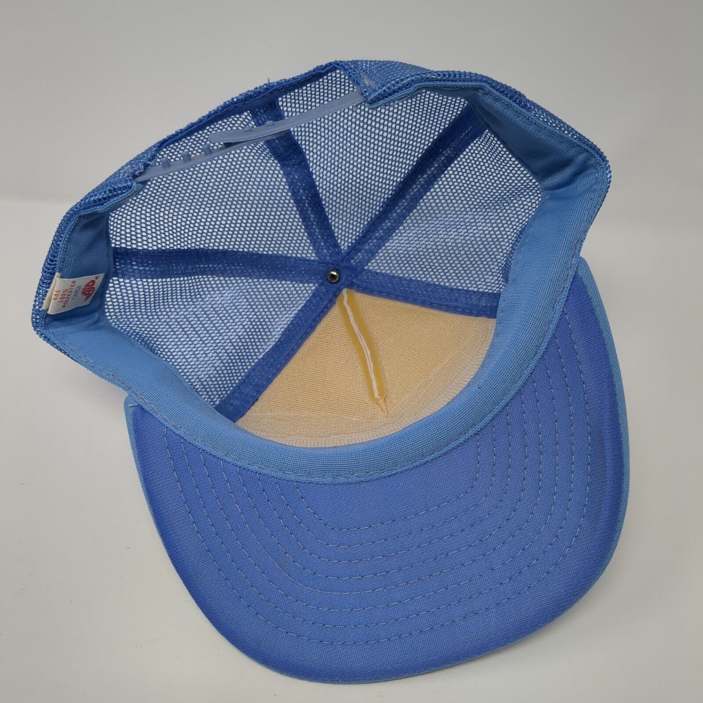 Glen's Chevrolet 2400 Garrett Way Pocatello ID Snapback Trucker Hat Blue OS Mesh
