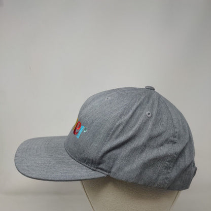 Gather Snapback Hat Gray One Size Adjustable Embroidered Richardson