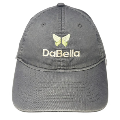 Port & Company Baseball Cap Gray One Size Strapback DaBella Butterfly Logo Hat