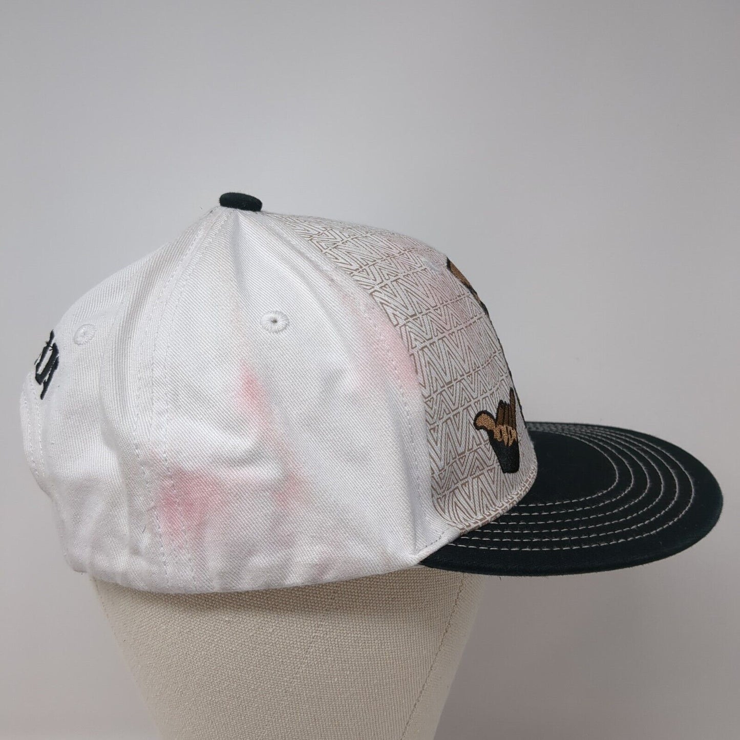 Aloha Snapback Hat Multicolor One Size Adjustable Embroidered 6 Panel Cotton