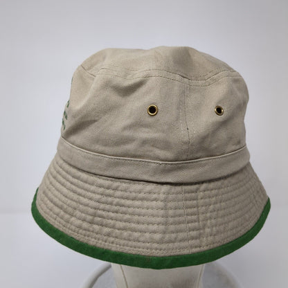 Missouri Botanical Garden Bucket Hat Tan One Size Embroidered Hit Wear