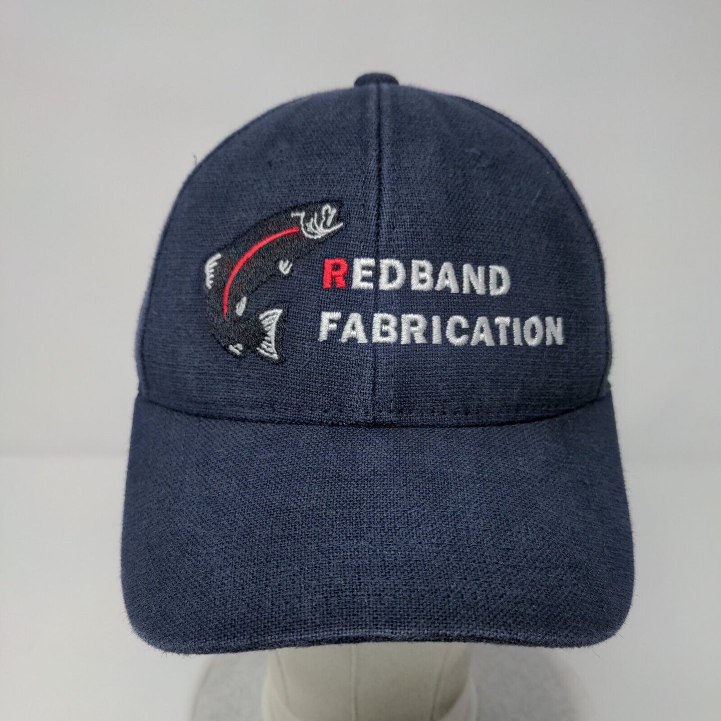Redband Fabrication Strapback Hat Blue OSFM Embroidered Pacific Headwear
