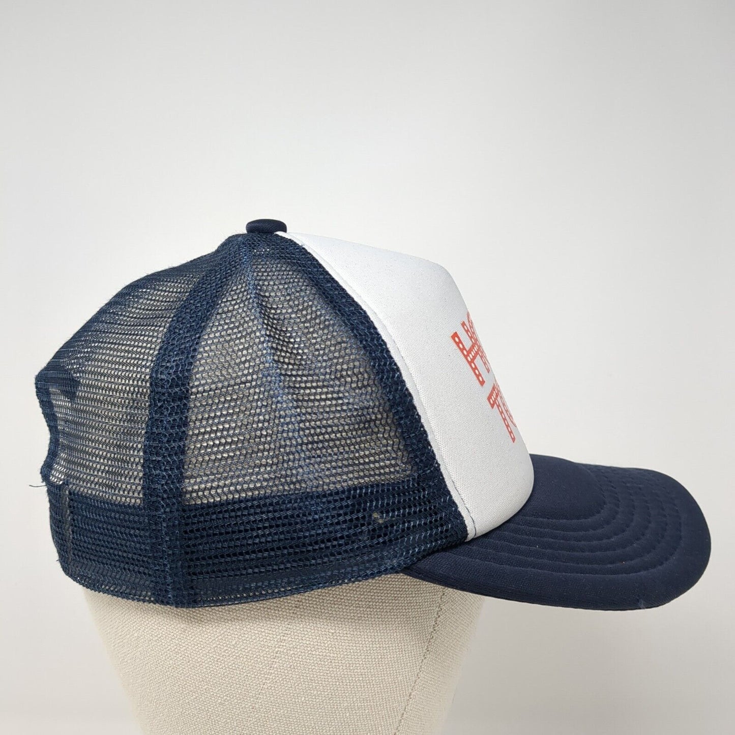 Hotty Toddy Beau & Peyton Est 2021 Snapback Trucker Hat Blue OS Adjustable Mesh