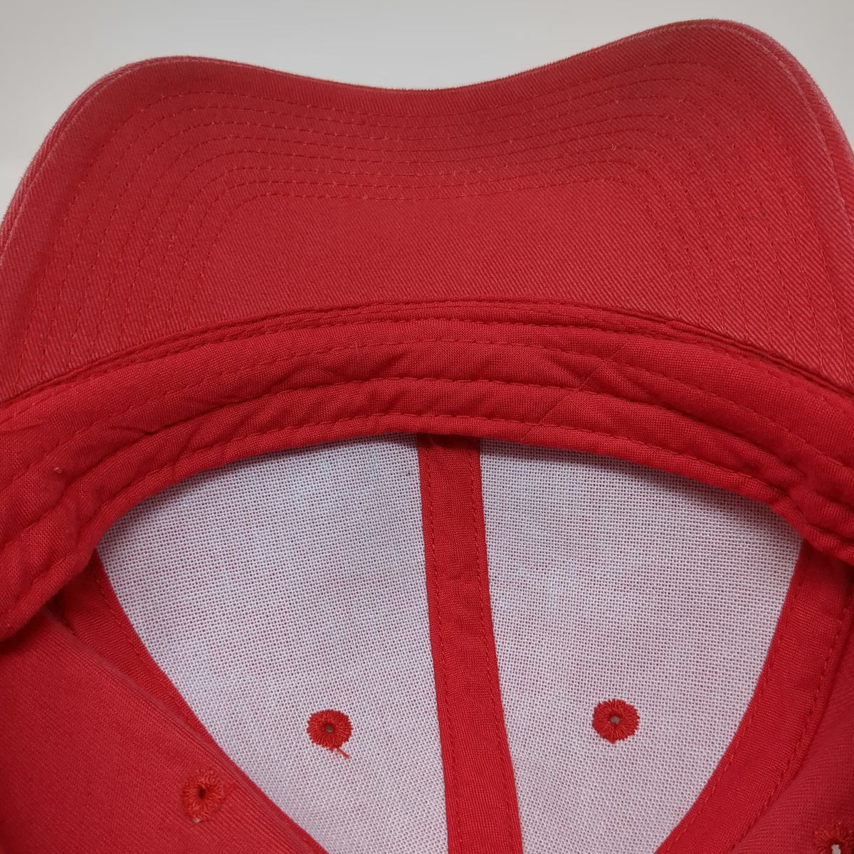Vitronic Advance Auto Parts Hat Red Baseball Cap One Size Strapback Checkered
