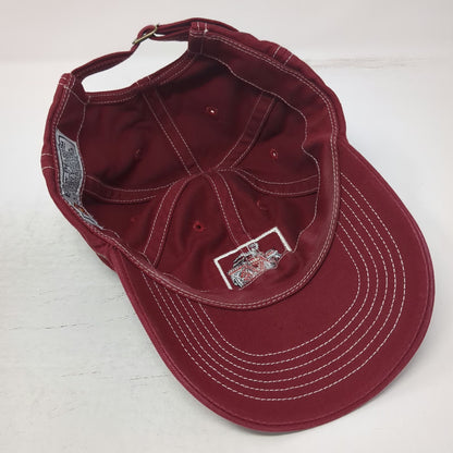 New Belgium Baseball Cap Red OSFM Bicycle Brewing Company Slideback Hat Scruples