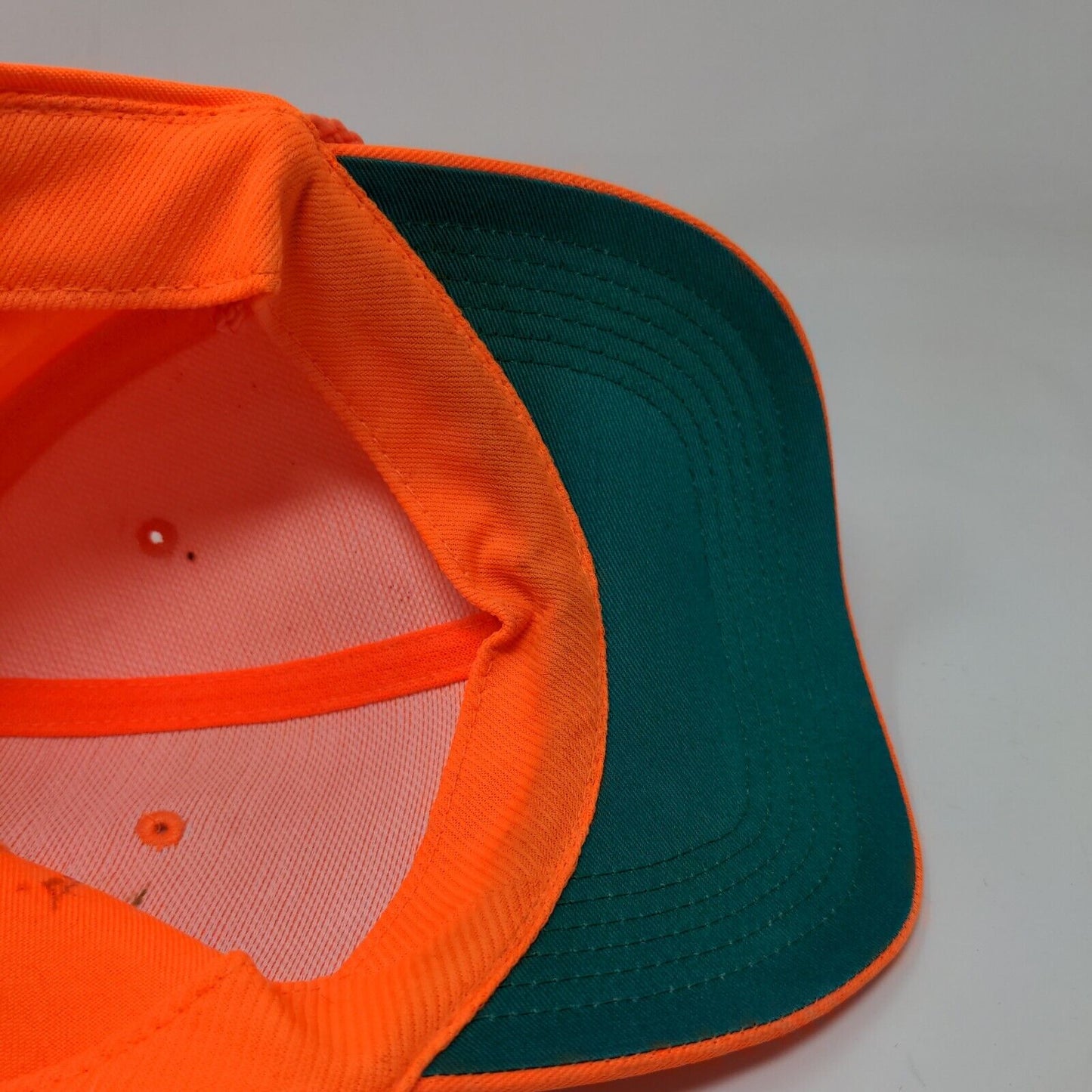 Signature Men's Hunter Orange Trucker Hat Size OSFA Blank Bright Color