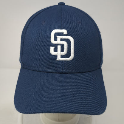San Diego Padres Strapback Hat Blue One Size Adjustable Embroidered Otto