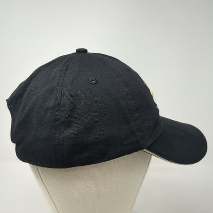 Hit Wear Baseball Cap Black One Size Skeleton Baffles Railroad Slideback Hat