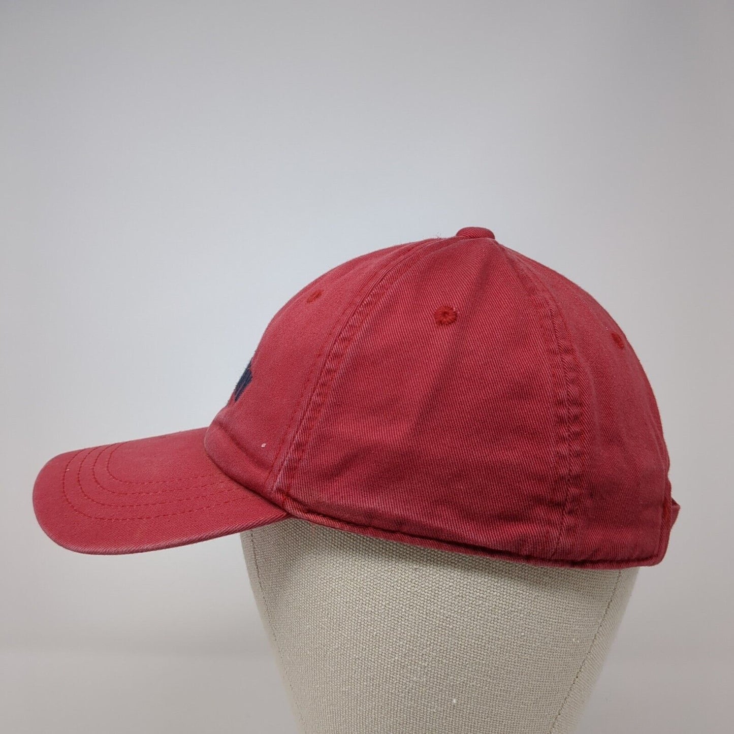Old Navy 94 Strapback Hat Red S/M Adjustable Embroidered 6 Panel