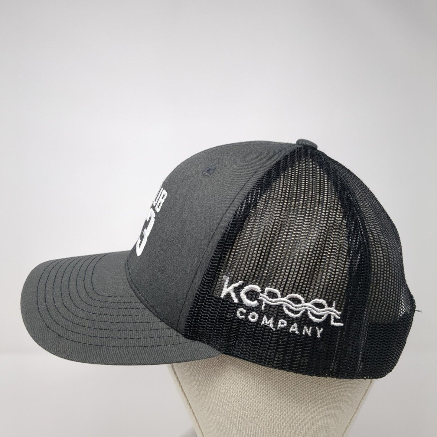 Club 13 Snapback Trucker Hat Gray One Size Bryan Casey Construction