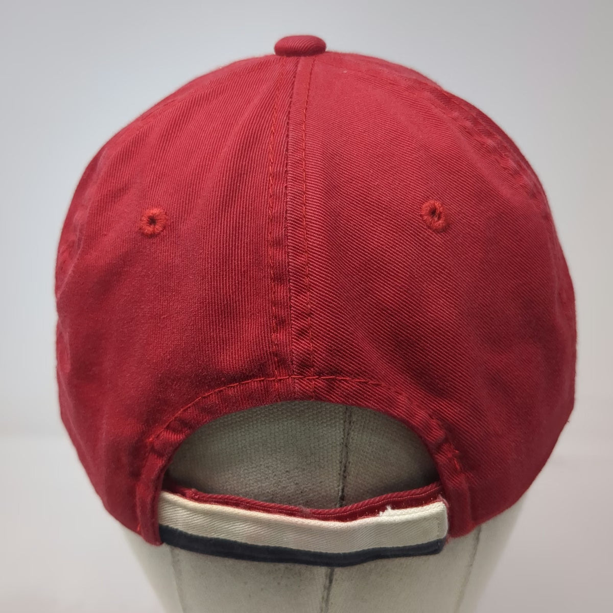 Port Authority Adventure Motorsports Baseball Cap Red One Size Slideback Hat