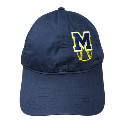 Michigan Wolverines Slideback Hat Blue One Size Embroidered Nike