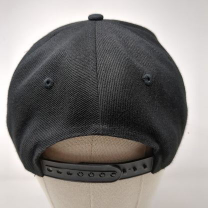 Slane Irish Whiskey Snapback Hat Black OSFM Adjustable Embroidered East West