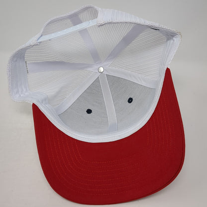 Treasure Valley Steel Snapback Mesh Back Trucker Hat Multi One Size USA Flag