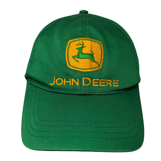 John Deere Chicago Farm in The Zoo Snapback Hat Green OS Embroidered Cotton