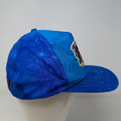 Joe Camel Men's Snapback Hat Blue Adjustable 100% Nylon Embroidered Logo Vintage