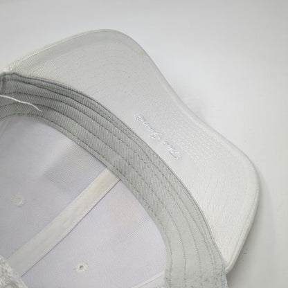 The Game White Trucker Hat One Size Snapback Juice Pod Palm Tree Mesh Back